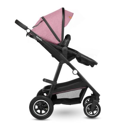 Lionelo - Kombinerad barnvagn 2 i 1 AMBER Pink Rose