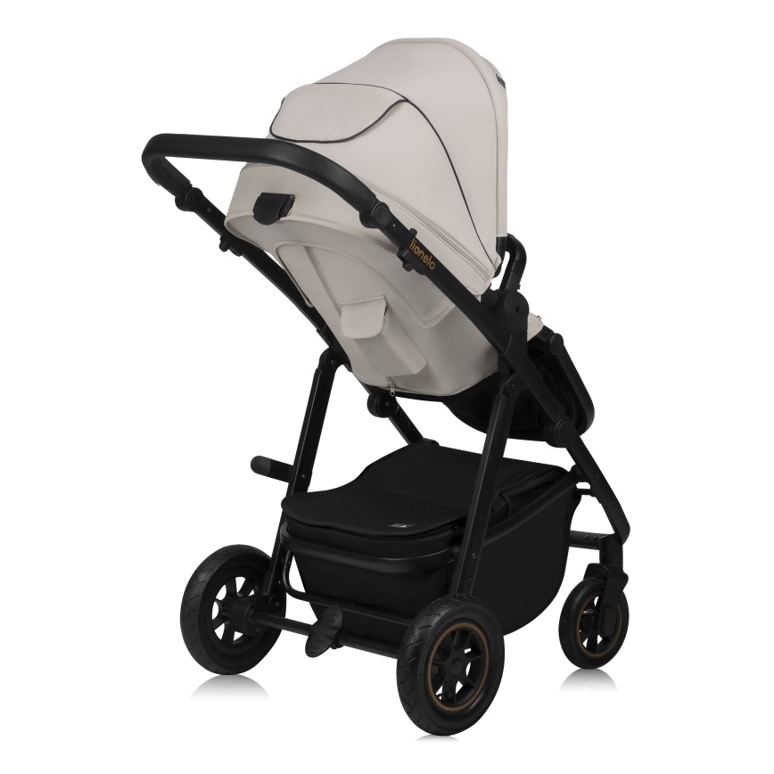 Lionelo - Kombinerad barnvagn 2-i-1 AMBER PLUS Beige Sand