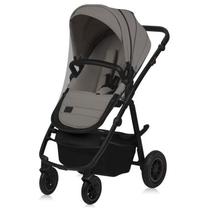 Lionelo - Kombinerad barnvagn 2-i-1 AMBER PLUS Beige Sand