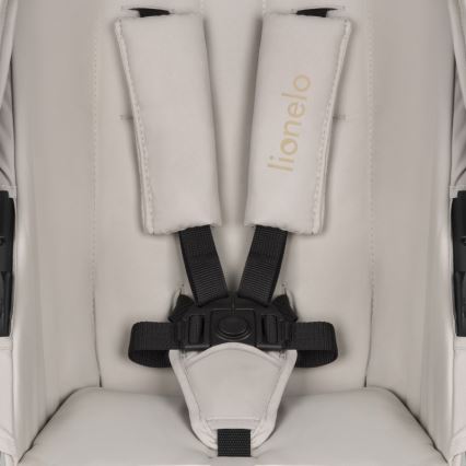 Lionelo - Kombinerad barnvagn 2-i-1 AMBER PLUS Beige Sand
