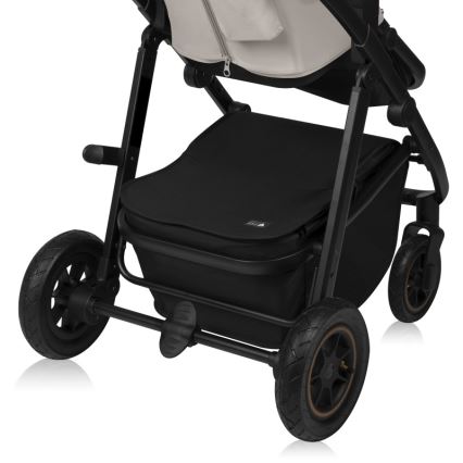 Lionelo - Kombinerad barnvagn 2-i-1 AMBER PLUS Beige Sand