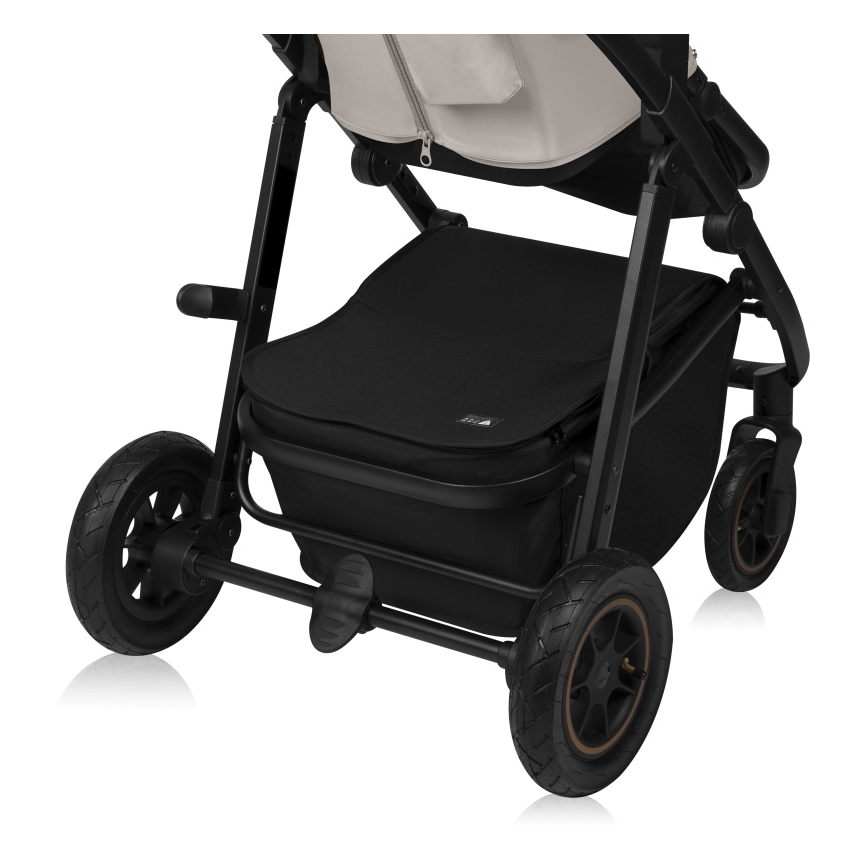 Lionelo - Kombinerad barnvagn 2-i-1 AMBER PLUS Beige Sand