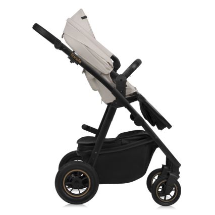 Lionelo - Kombinerad barnvagn 2-i-1 AMBER PLUS Beige Sand