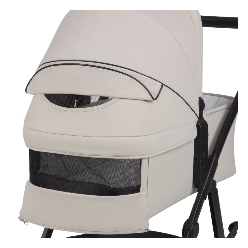 Lionelo - Kombinerad barnvagn 2-i-1 AMBER PLUS Beige Sand