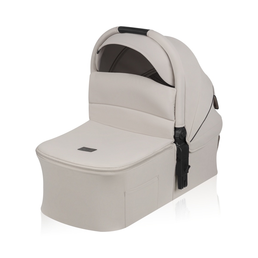 Lionelo - Kombinerad barnvagn 2-i-1 AMBER PLUS Beige Sand