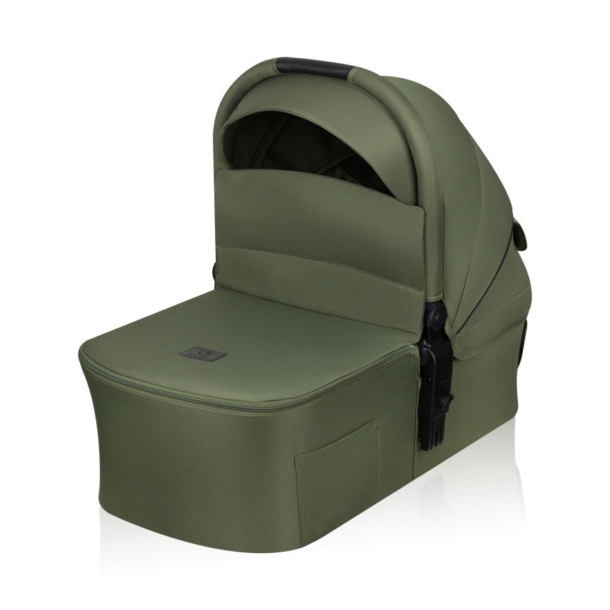 Lionelo - Kombinerad barnvagn 2-i-1 AMBER PLUS Green Forest