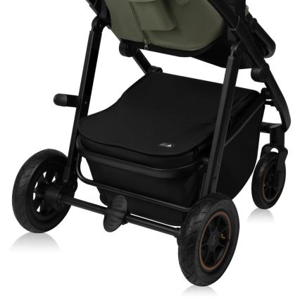 Lionelo - Kombinerad barnvagn 2-i-1 AMBER PLUS Green Forest