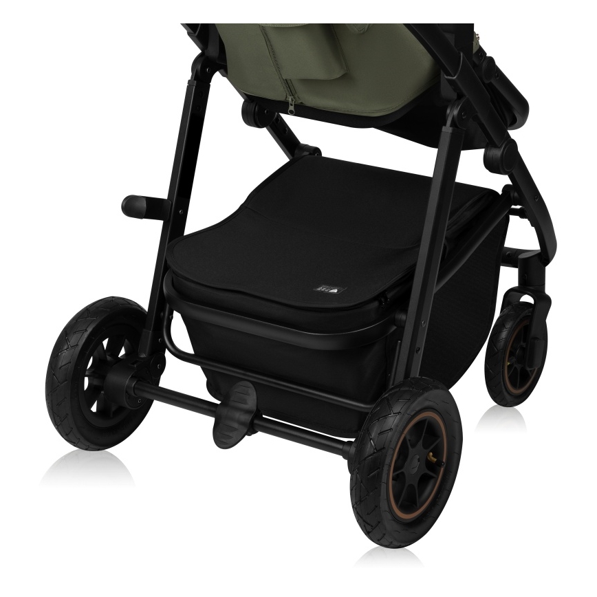 Lionelo - Kombinerad barnvagn 2-i-1 AMBER PLUS Green Forest