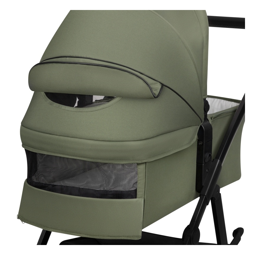 Lionelo - Kombinerad barnvagn 2-i-1 AMBER PLUS Green Forest
