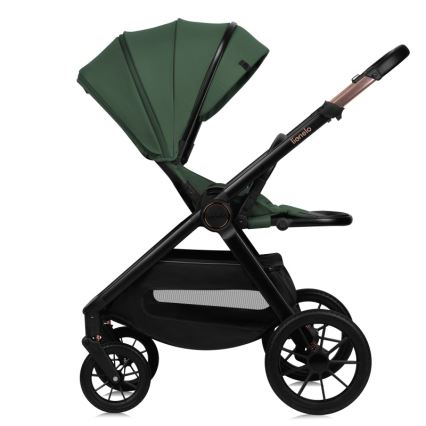 Lionelo - Kombinerad barnvagn 2-i-1 LAYLA Green Forest