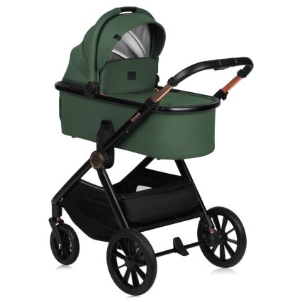 Lionelo - Kombinerad barnvagn 2-i-1 LAYLA Green Forest