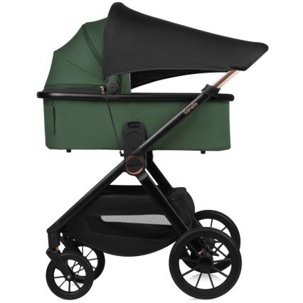 Lionelo - Kombinerad barnvagn 2-i-1 LAYLA Green Forest