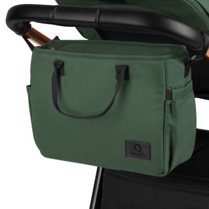 Lionelo - Kombinerad barnvagn 2-i-1 LAYLA Green Forest