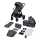 Lionelo - Kombinerad barnvagn 2-i-1 LAYLA Grey Stone