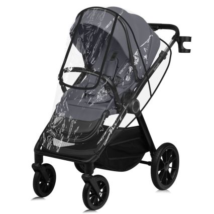 Lionelo - Kombinerad barnvagn 2-i-1 LAYLA Grey Stone