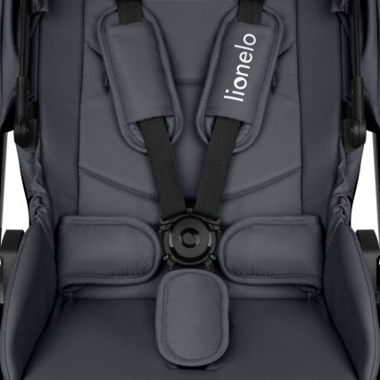 Lionelo - Kombinerad barnvagn 2-i-1 LAYLA Grey Stone