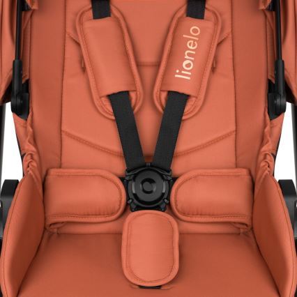 Lionelo - Kombinerad barnvagn 2-i-1 LAYLA Rostbrun