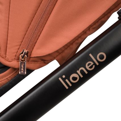 Lionelo - Kombinerad barnvagn 2-i-1 LAYLA Rostbrun