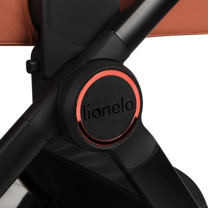 Lionelo - Kombinerad barnvagn 2-i-1 LAYLA Rostbrun