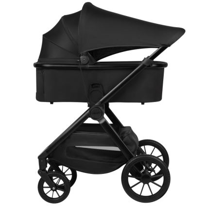Lionelo - Kombinerad barnvagn 2-i-1 LAYLA Svart Onyx