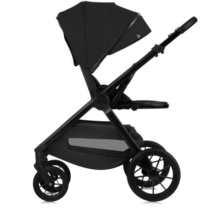 Lionelo - Kombinerad barnvagn 2-i-1 LAYLA Svart Onyx