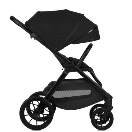 Lionelo - Kombinerad barnvagn 2-i-1 LAYLA Svart Onyx