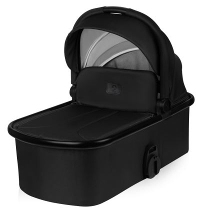 Lionelo - Kombinerad barnvagn 2-i-1 LAYLA Svart Onyx