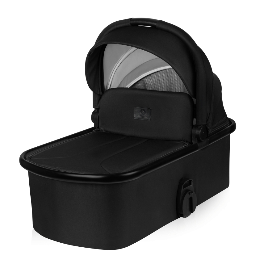 Lionelo - Kombinerad barnvagn 2-i-1 LAYLA Svart Onyx