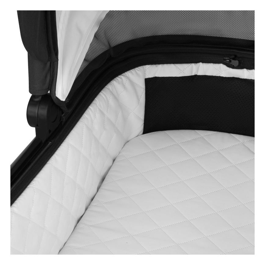 Lionelo - Kombinerad barnvagn 2-i-1 LAYLA Svart Onyx