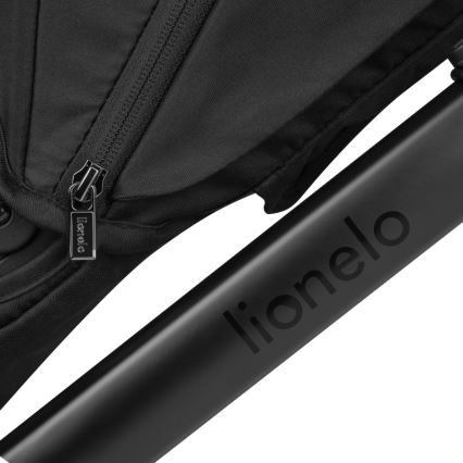 Lionelo - Kombinerad barnvagn 2-i-1 LAYLA Svart Onyx