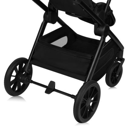 Lionelo - Kombinerad barnvagn 2-i-1 LAYLA Svart Onyx
