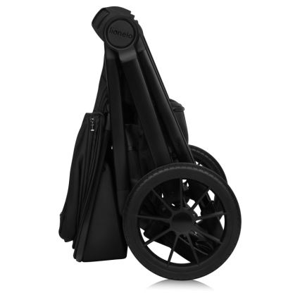 Lionelo - Kombinerad barnvagn 2-i-1 LAYLA Svart Onyx