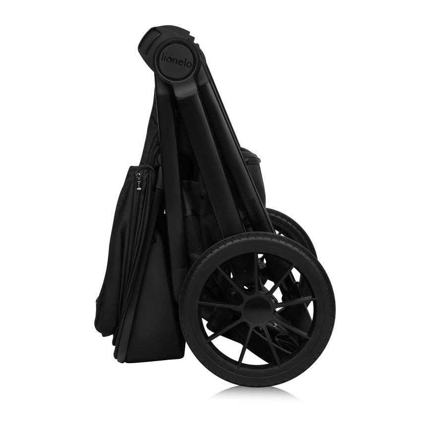 Lionelo - Kombinerad barnvagn 2-i-1 LAYLA Svart Onyx
