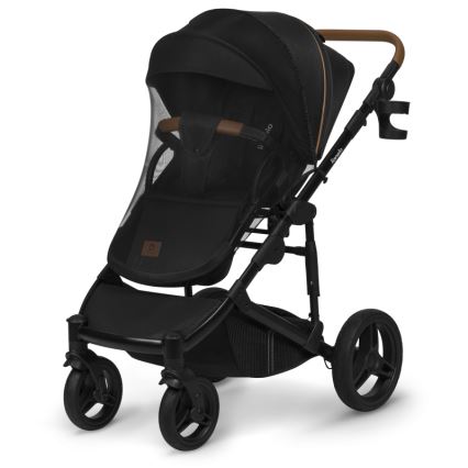 Lionelo - Kombinerad barnvagn 2-i-1 MARI TOUR Black Onyx