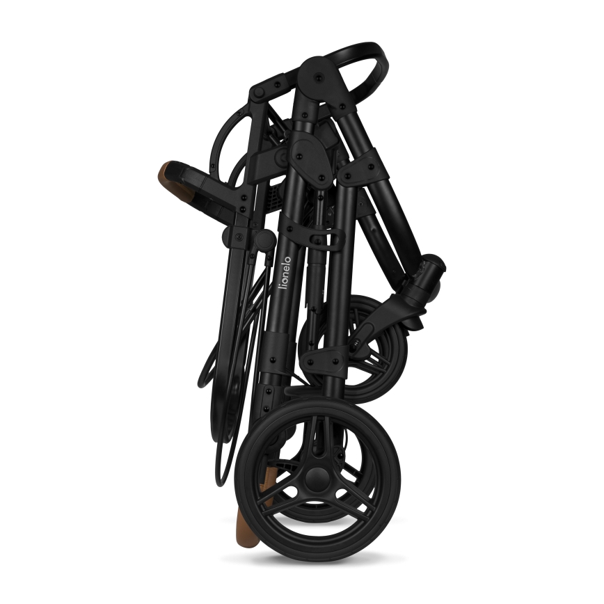 Lionelo - Kombinerad barnvagn 2-i-1 MARI TOUR Black Onyx