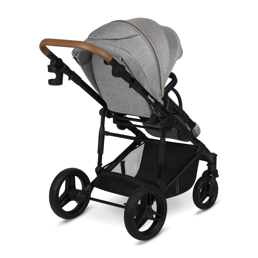 Lionelo - Kombinerad barnvagn 2-i-1 MARI TOUR Grey Stone