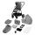 Lionelo - Kombinerad barnvagn 2-i-1 MERIL Grey Stone