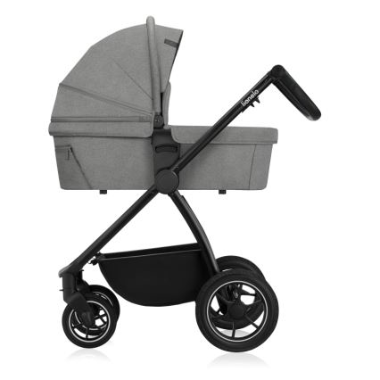 Lionelo - Kombinerad barnvagn 2-i-1 MERIL Grey Stone