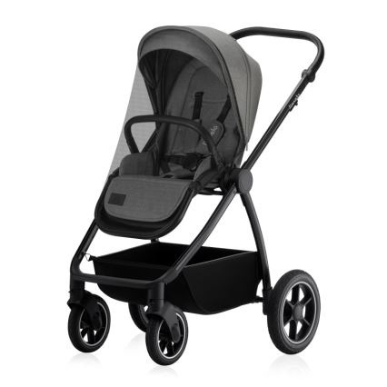 Lionelo - Kombinerad barnvagn 2-i-1 MERIL Grey Stone