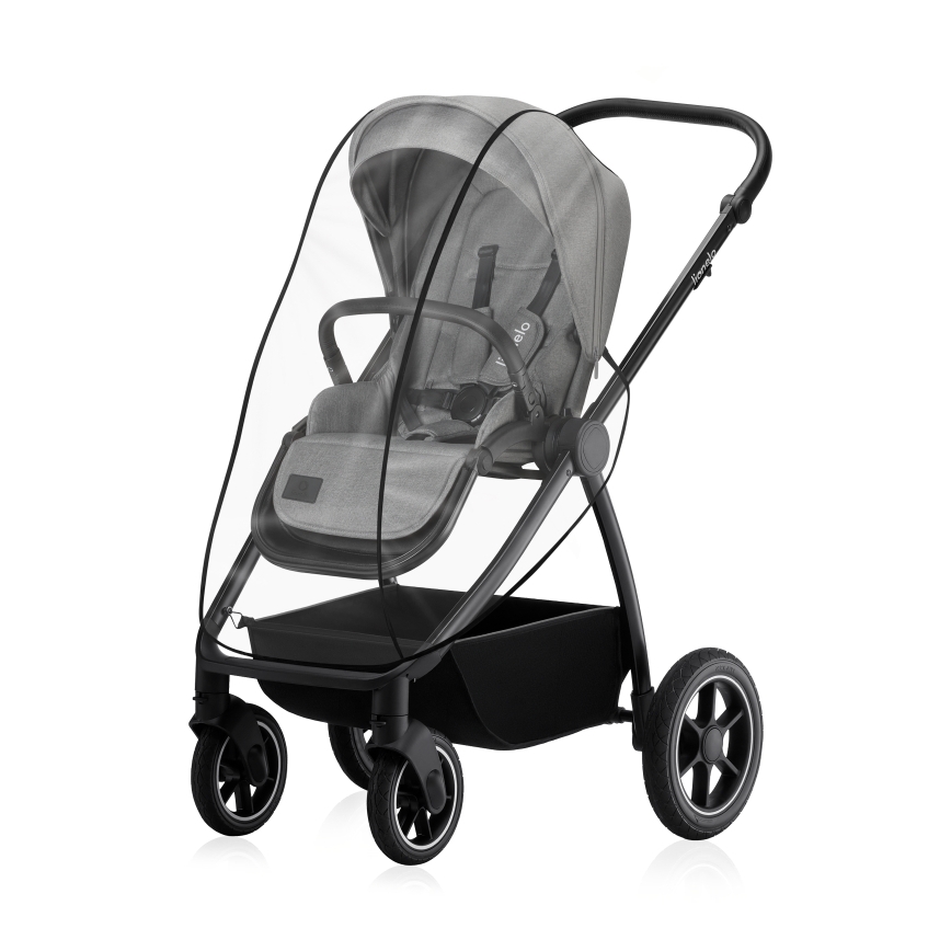Lionelo - Kombinerad barnvagn 2-i-1 MERIL Grey Stone