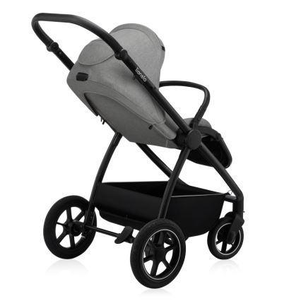Lionelo - Kombinerad barnvagn 2-i-1 MERIL Grey Stone