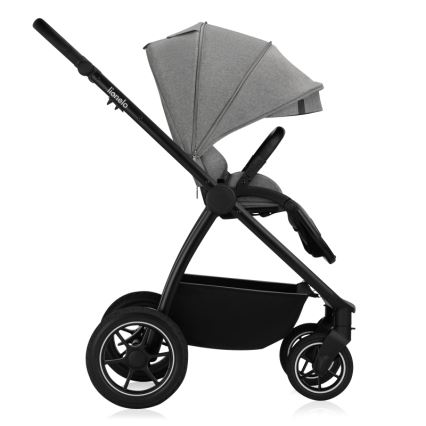 Lionelo - Kombinerad barnvagn 2-i-1 MERIL Grey Stone