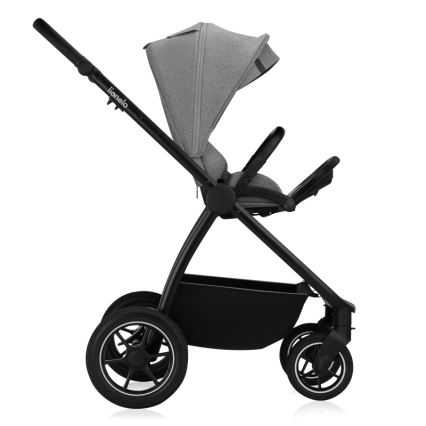 Lionelo - Kombinerad barnvagn 2-i-1 MERIL Grey Stone