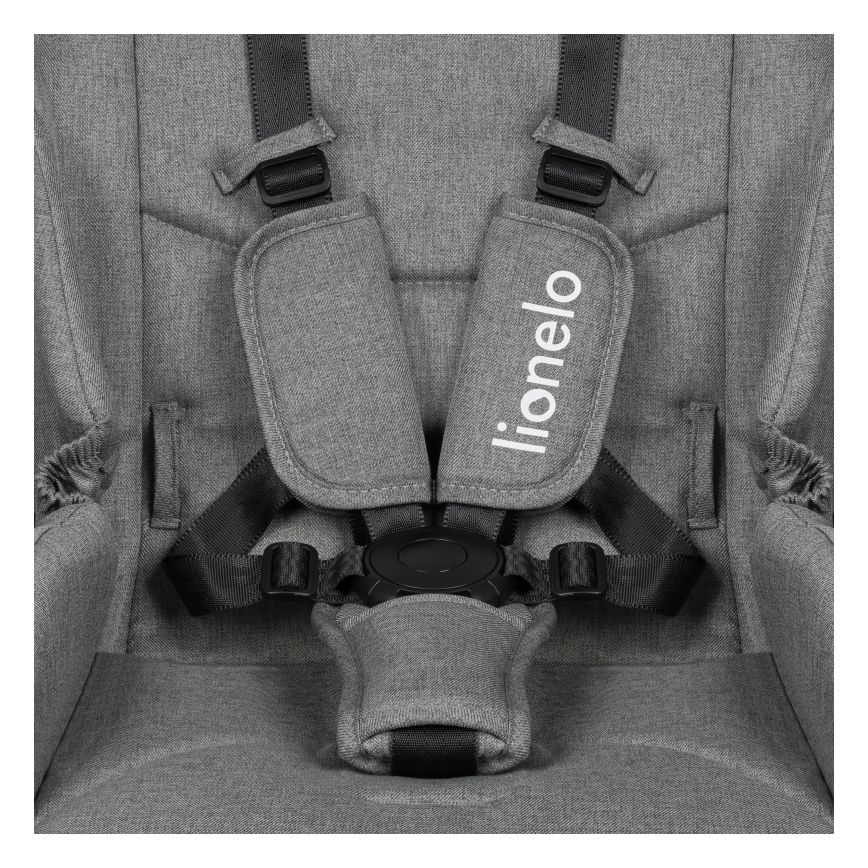 Lionelo - Kombinerad barnvagn 2-i-1 MERIL Grey Stone