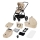 Lionelo - Kombinerad barnvagn 2-i-1 MERIL Sandbeige