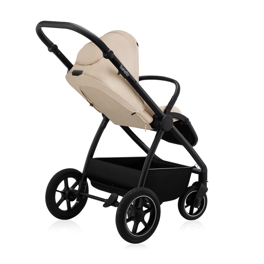Lionelo - Kombinerad barnvagn 2-i-1 MERIL Sandbeige
