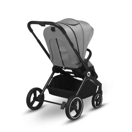 Lionelo - Kombinerad barnvagn 2-i-1 MIKA Grey Stone