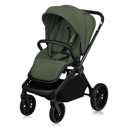 Lionelo - Kombinerad barnvagn 2-i-1 MIKA PLUS Olivgrön