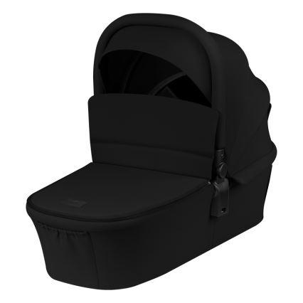 Lionelo - Kombinerad barnvagn 2-i-1 MIKA PLUS Svart Onyx
