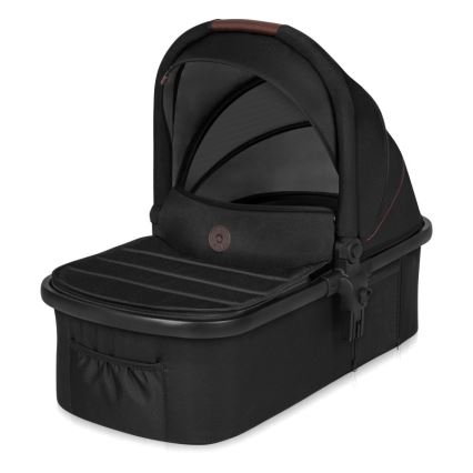 Lionelo - Kombinerad barnvagn 3-i-1 AMBER Svart/Silver